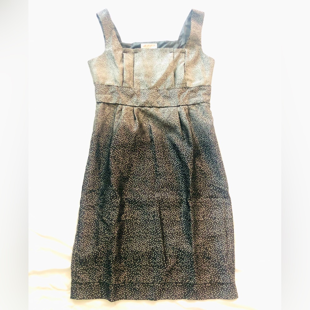 MSSP Gray Black Vintage Dress